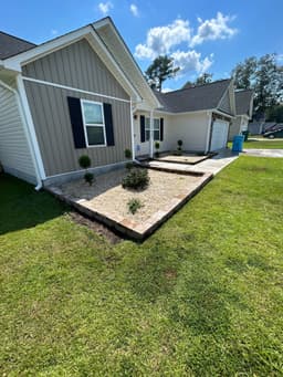 Garden Stone Left after